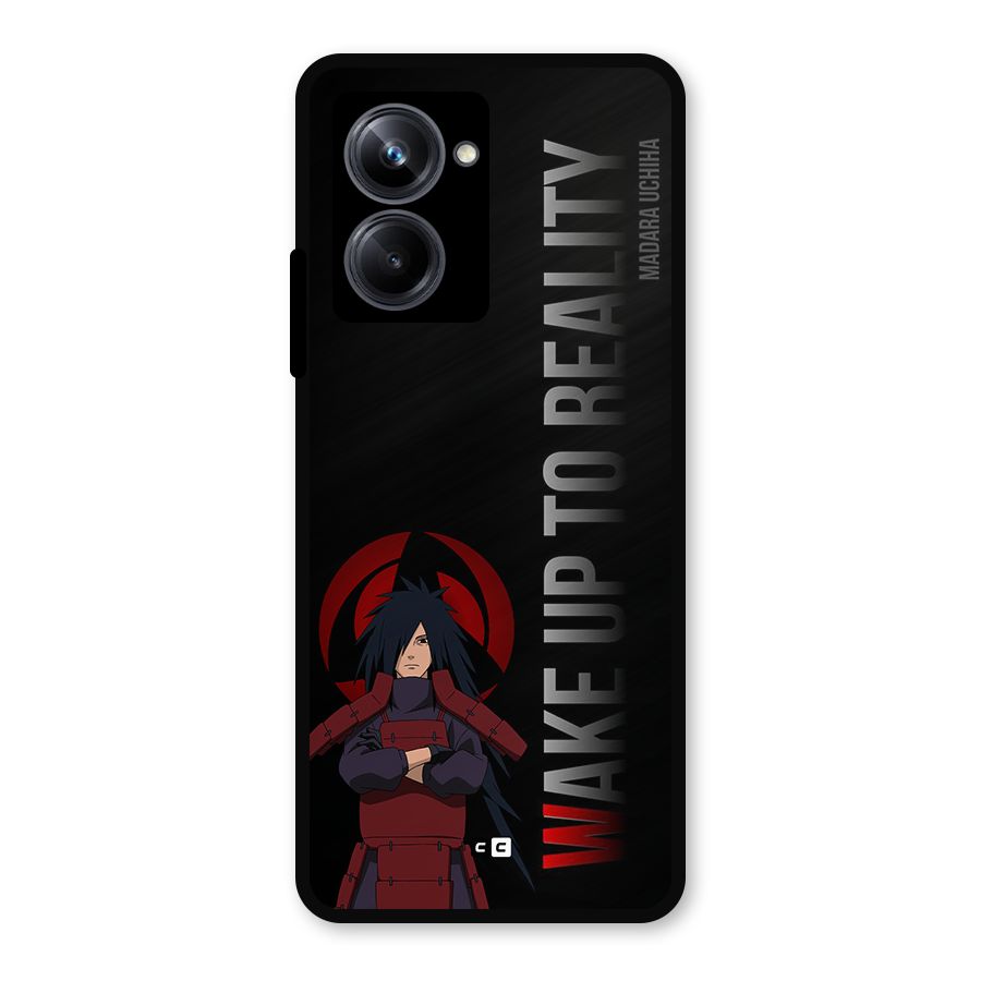 Wake Up Madara Uchiha Metal Back Case for Realme 10 Pro