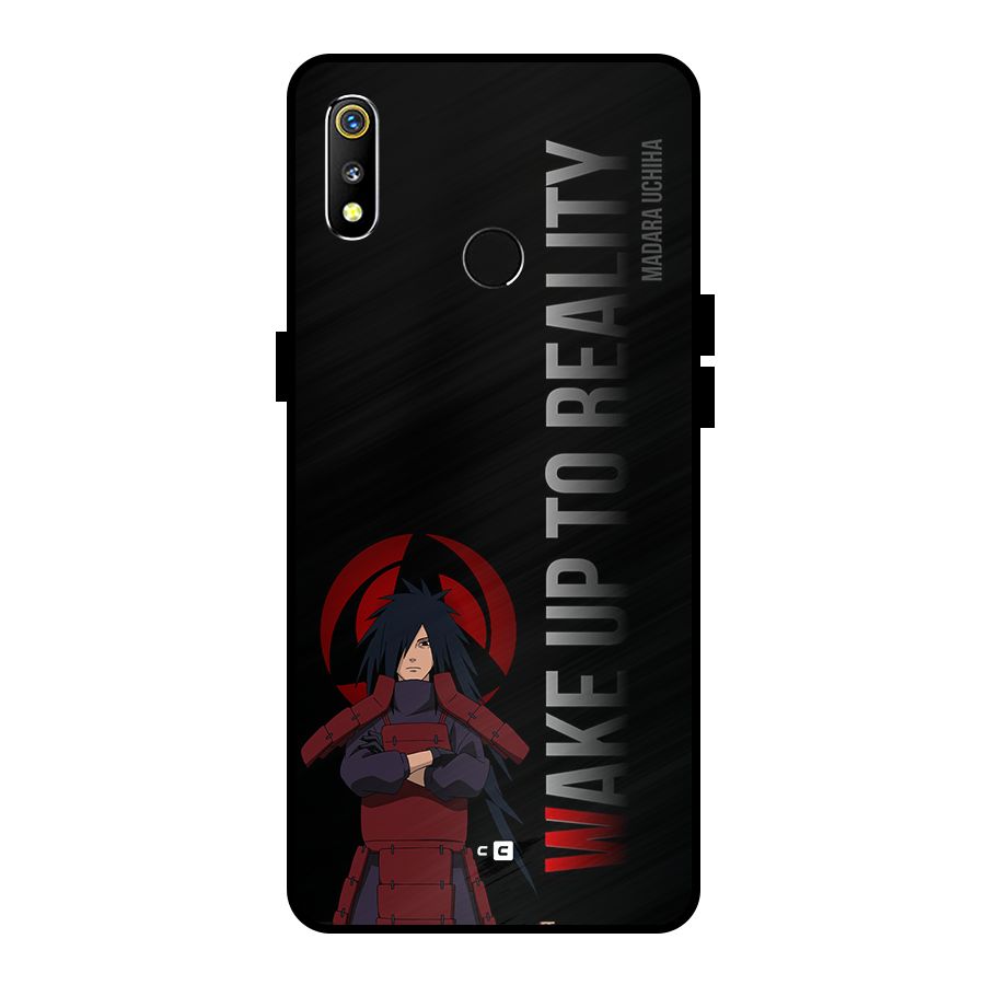 Wake Up Madara Uchiha Metal Back Case for Realme 3i