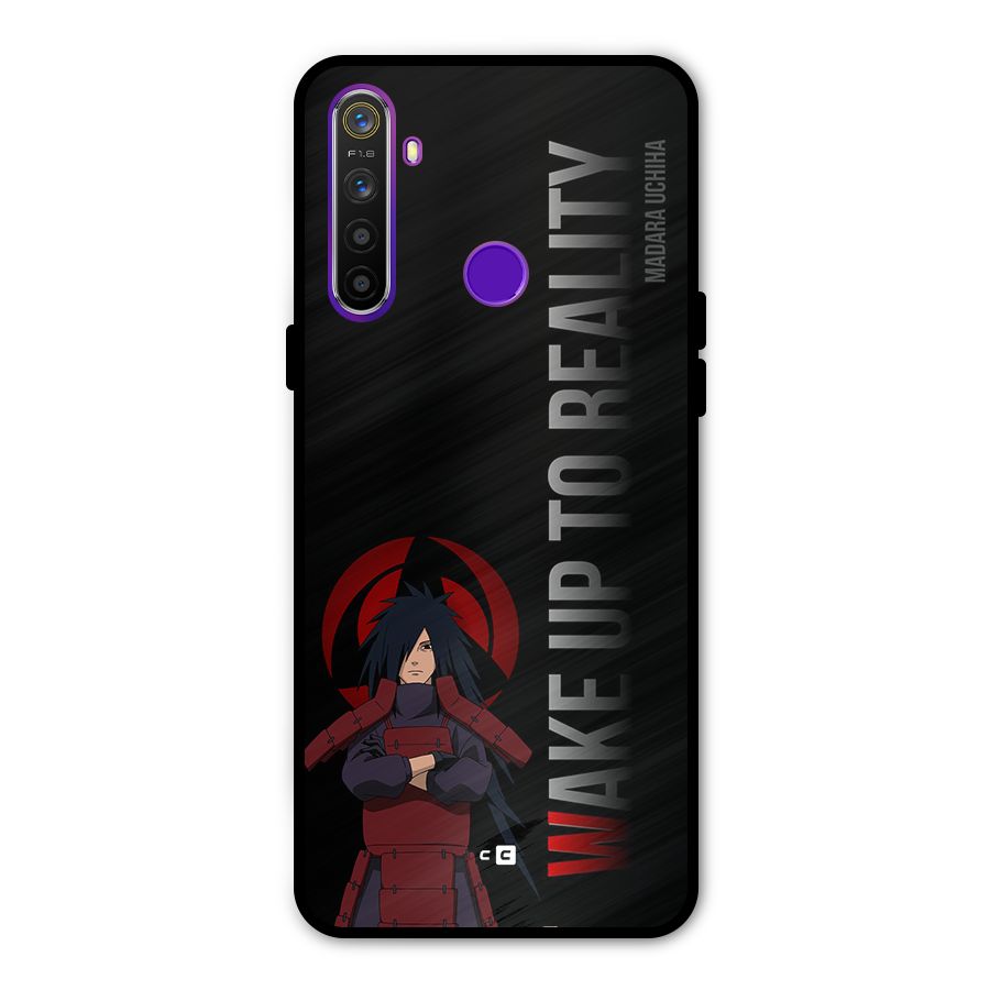 Wake Up Madara Uchiha Metal Back Case for Realme 5
