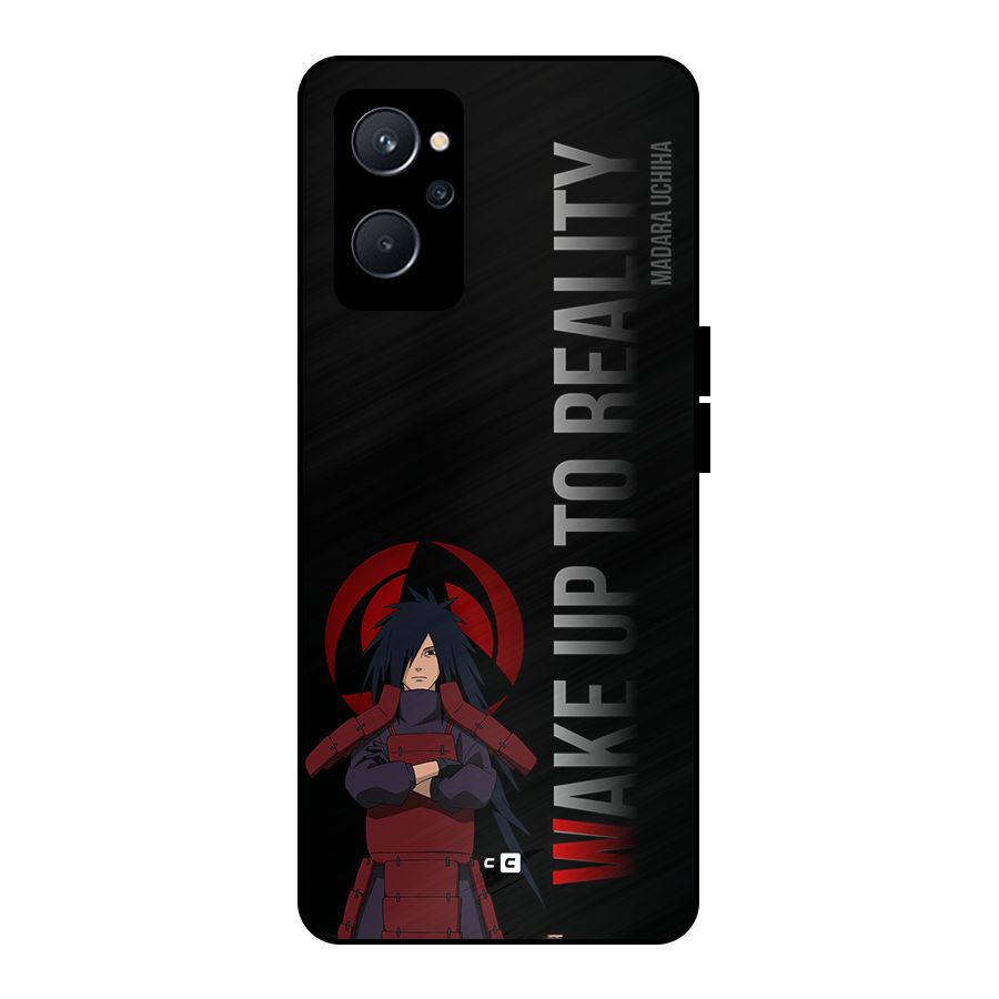 Wake Up Madara Uchiha Metal Back Case for Realme 9i 5G