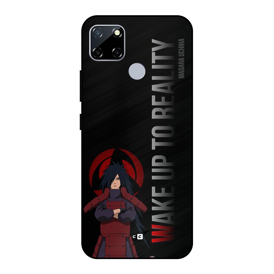 Wake Up Madara Uchiha Metal Back Case for Realme Narzo 30A