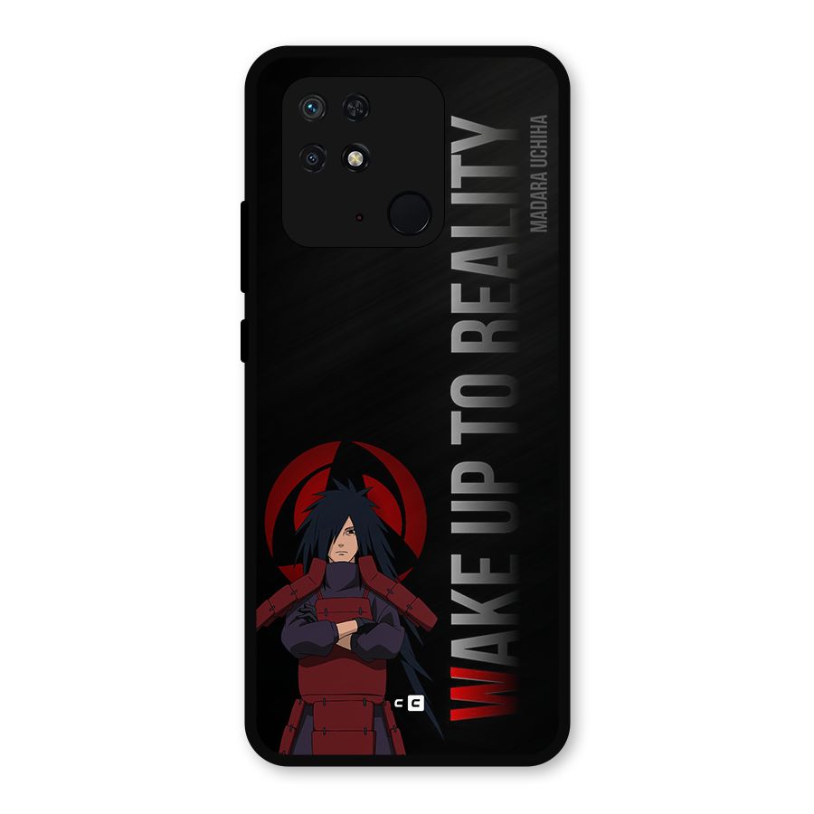 Wake Up Madara Uchiha Metal Back Case for Redmi 10