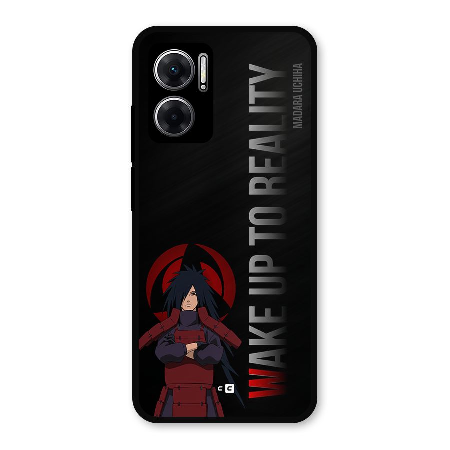 Wake Up Madara Uchiha Metal Back Case for Redmi 11 Prime 5G