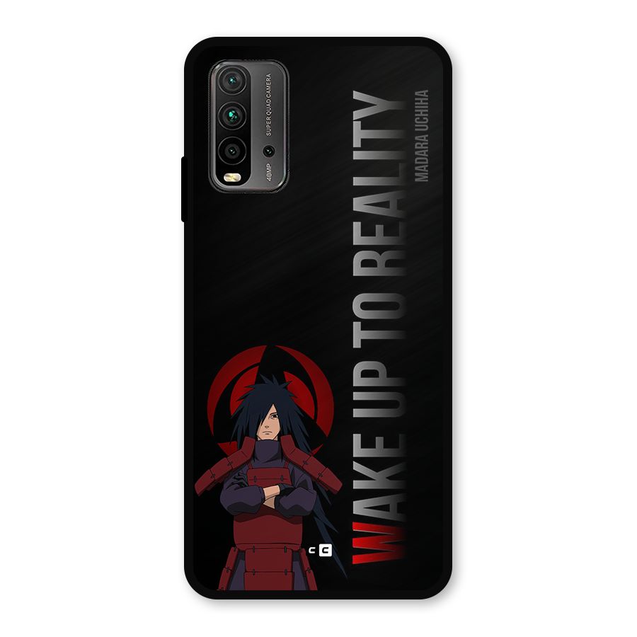 Wake Up Madara Uchiha Metal Back Case for Redmi 9 Power