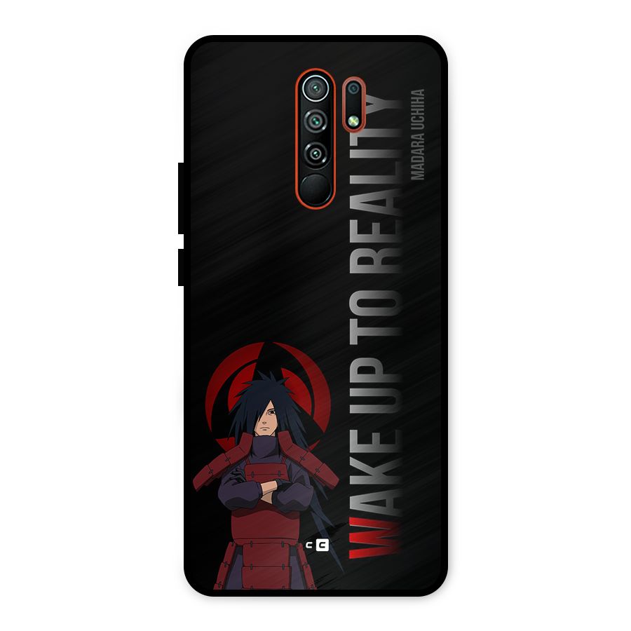 Wake Up Madara Uchiha Metal Back Case for Redmi 9 Prime