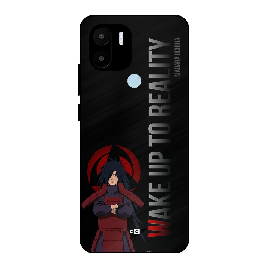 Wake Up Madara Uchiha Metal Back Case for Redmi A2 Plus