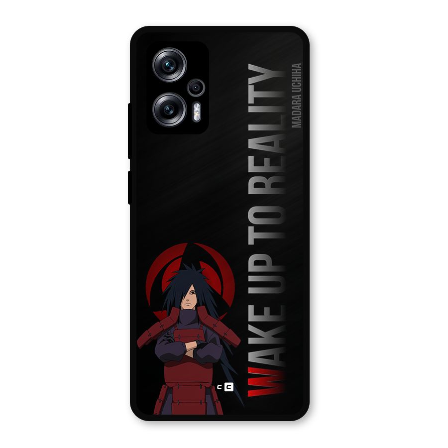 Wake Up Madara Uchiha Metal Back Case for Redmi K50i