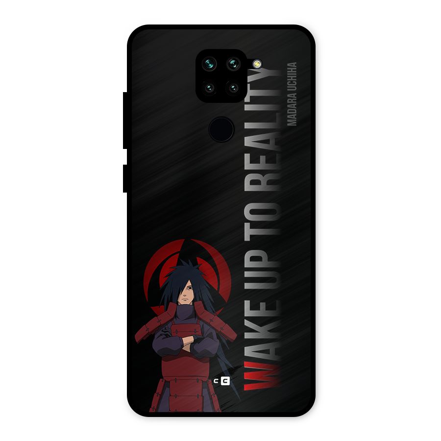 Wake Up Madara Uchiha Metal Back Case for Redmi Note 9