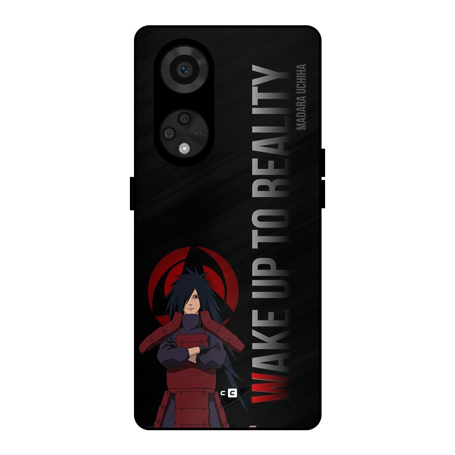 Wake Up Madara Uchiha Metal Back Case for Reno8 T 5G
