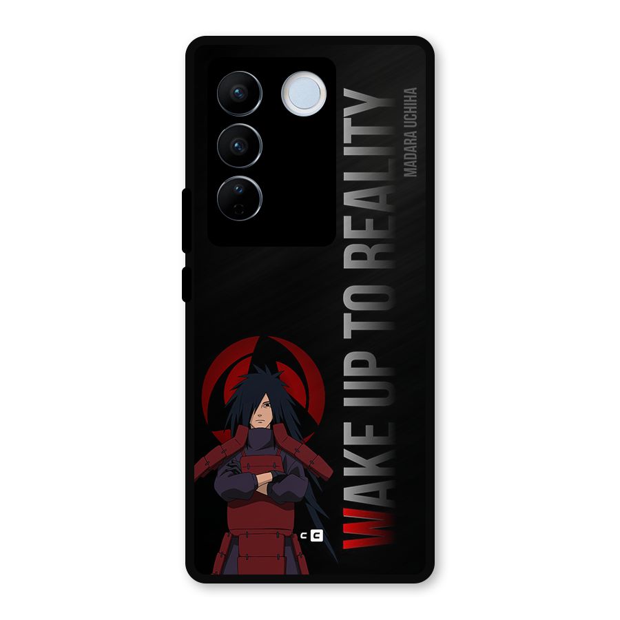 Wake Up Madara Uchiha Metal Back Case for Vivo V27 Pro