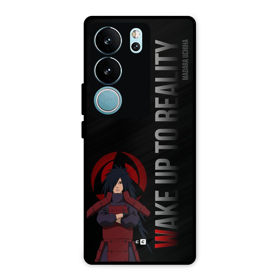 Wake Up Madara Uchiha Metal Back Case for Vivo V29 Pro