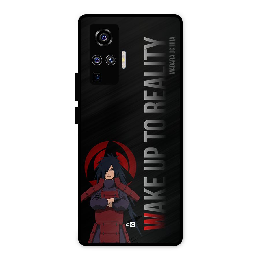 Wake Up Madara Uchiha Metal Back Case for Vivo X50 Pro