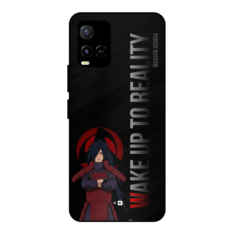 Wake Up Madara Uchiha Metal Back Case for Vivo Y21