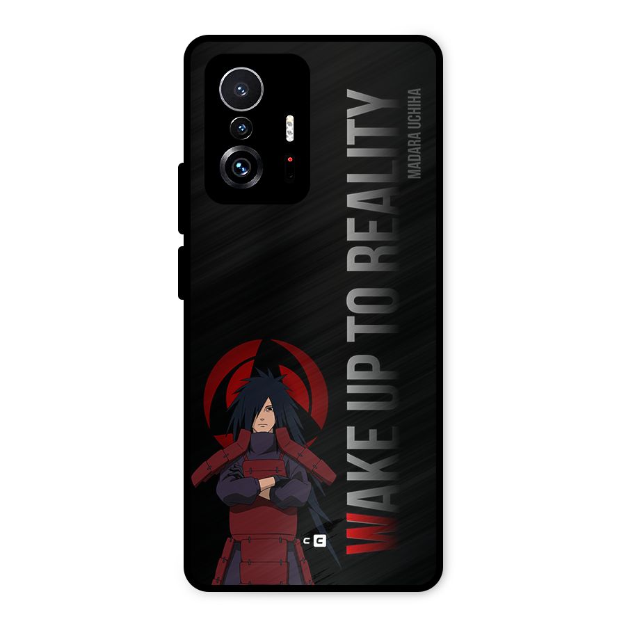 Wake Up Madara Uchiha Metal Back Case for Xiaomi 11T Pro