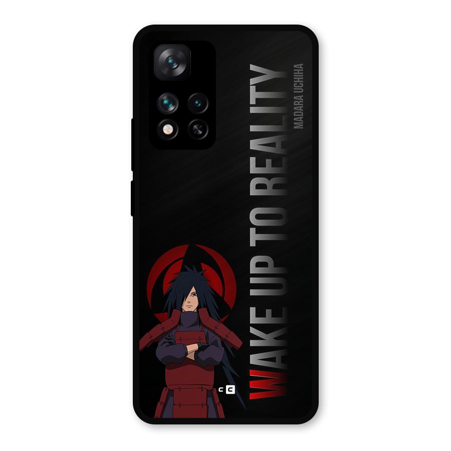 Wake Up Madara Uchiha Metal Back Case for Xiaomi 11i 5G