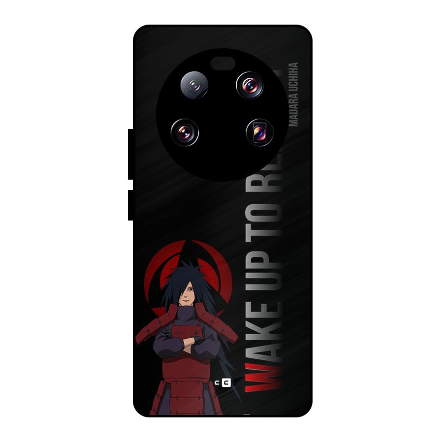 Wake Up Madara Uchiha Metal Back Case for Xiaomi 13 Ultra