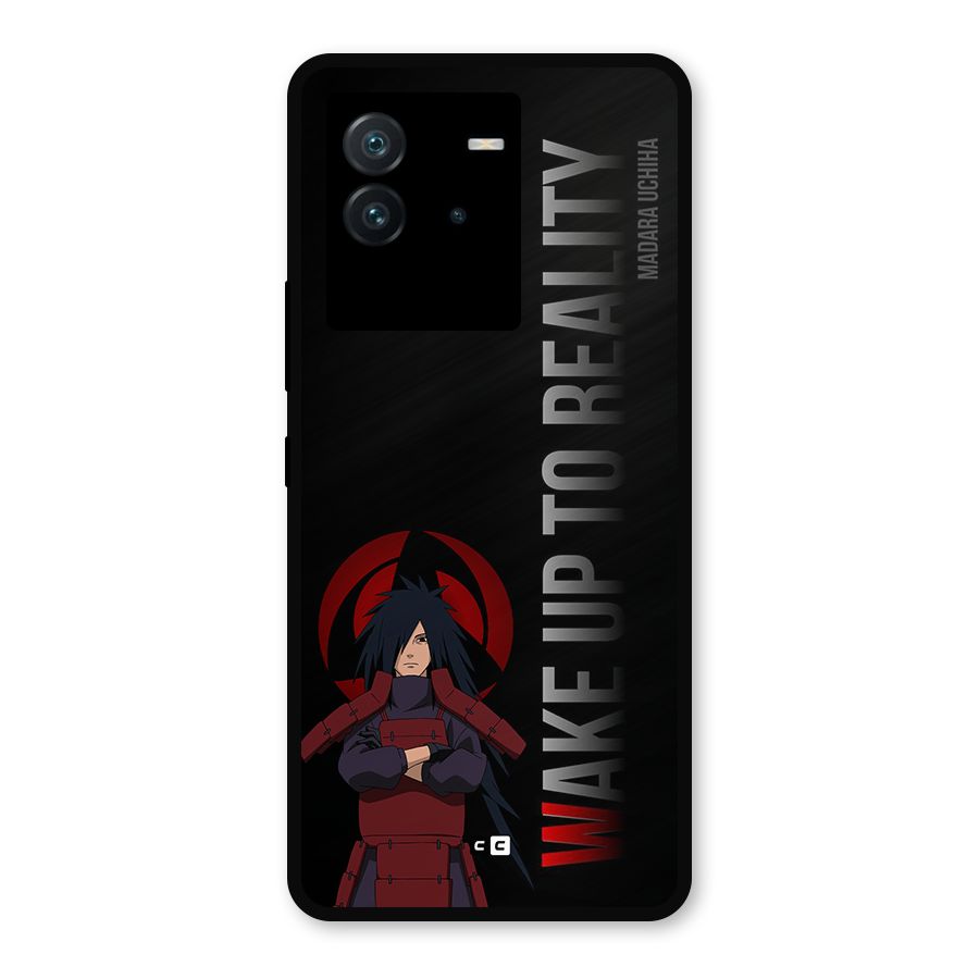 Wake Up Madara Uchiha Metal Back Case for iQOO Neo 6 5G