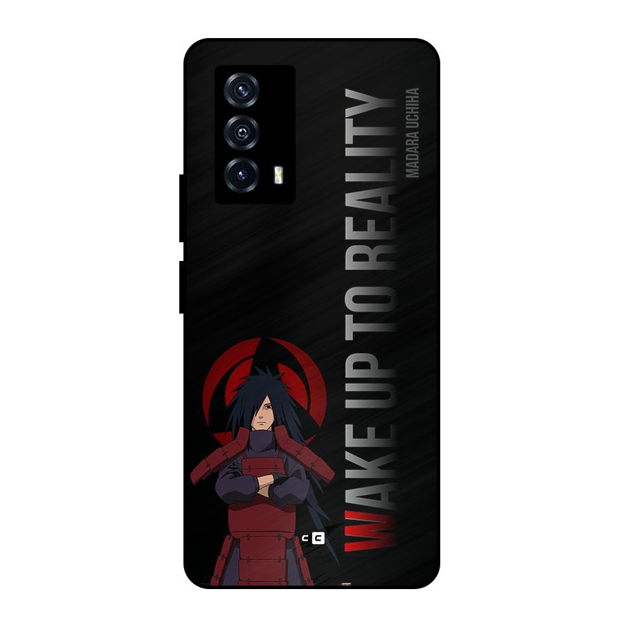 Wake Up Madara Uchiha Metal Back Case for iQOO Z5