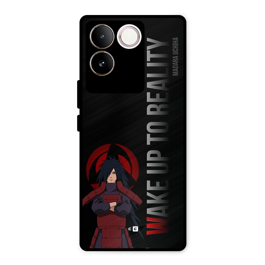 Wake Up Madara Uchiha Metal Back Case for iQOO Z7 Pro