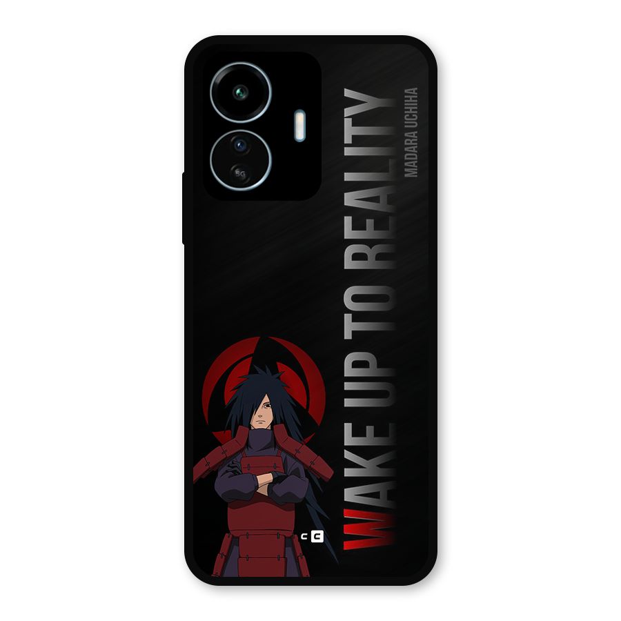 Wake Up Madara Uchiha Metal Back Case for vivo iQOO Z6 Lite 5G