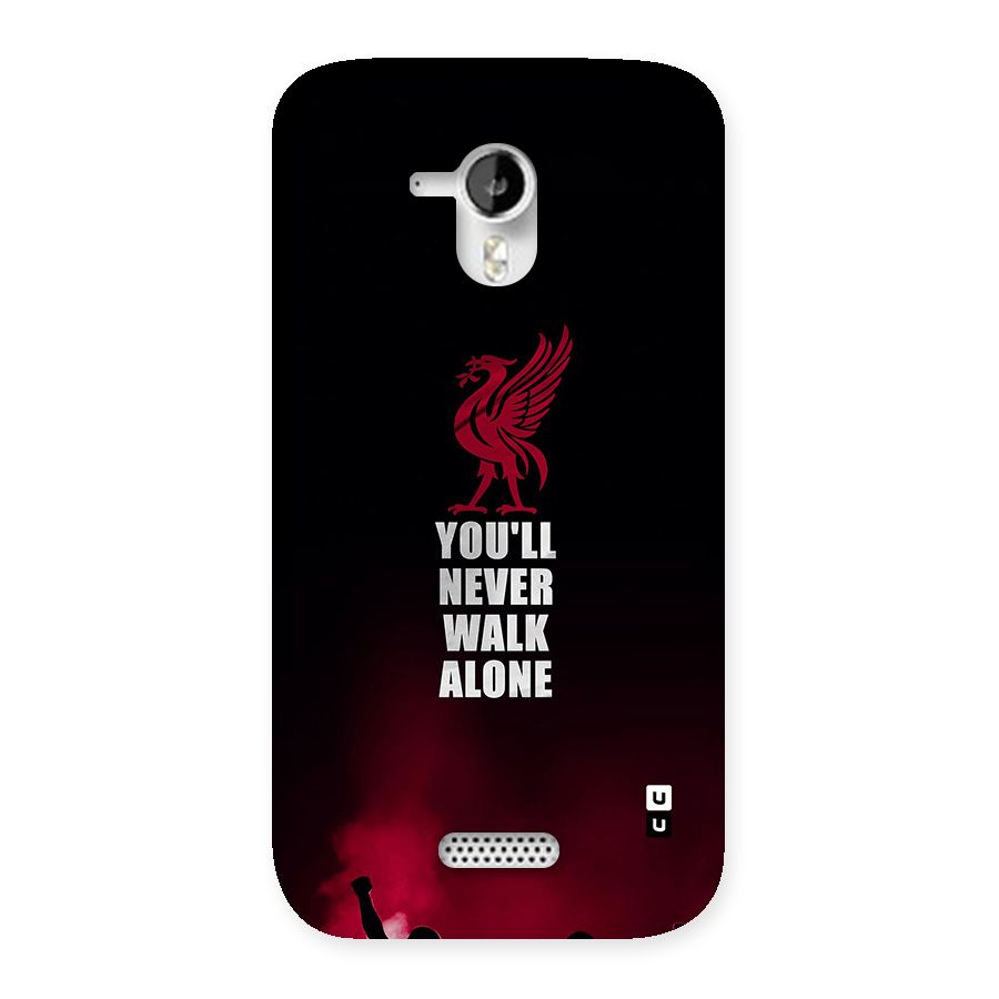 Walk Alone Back Case for Canvas HD A116