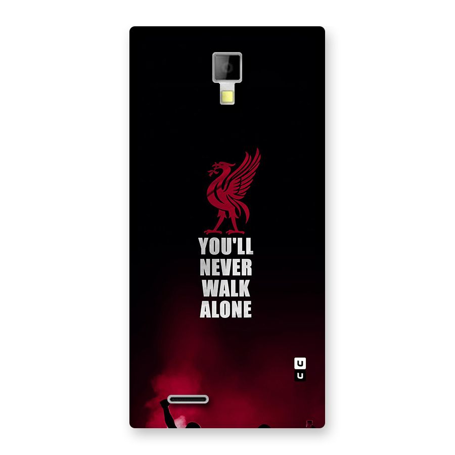 Walk Alone Back Case for Canvas Xpress A99