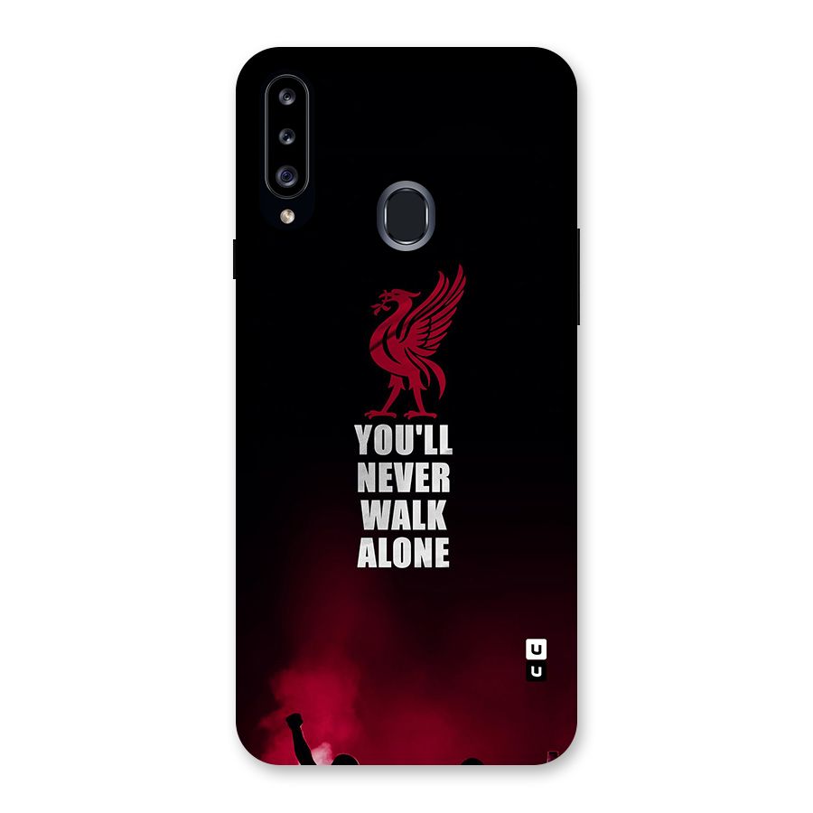 Walk Alone Back Case for Galaxy A20s