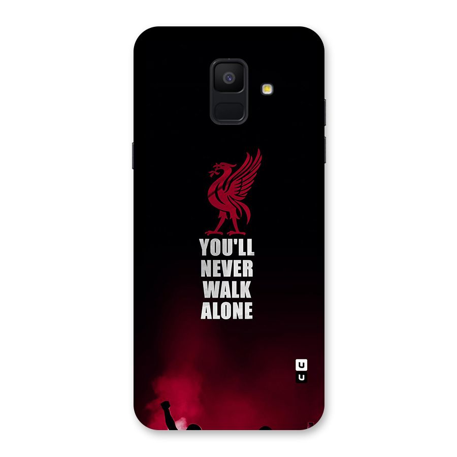 Walk Alone Back Case for Galaxy A6 (2018)