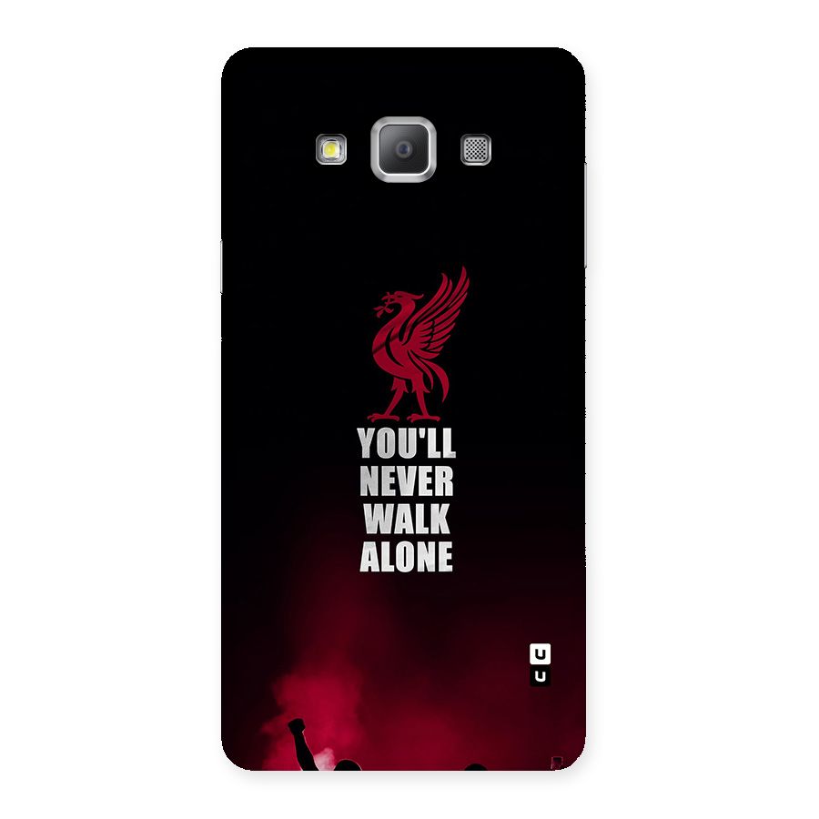 Walk Alone Back Case for Galaxy A7
