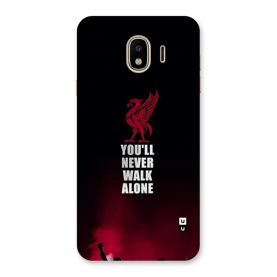 Walk Alone Back Case for Galaxy J4
