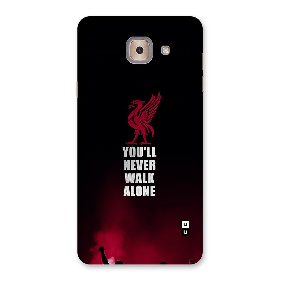 Walk Alone Back Case for Galaxy J7 Max