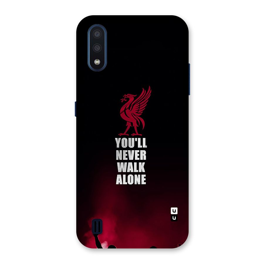 Walk Alone Back Case for Galaxy M01