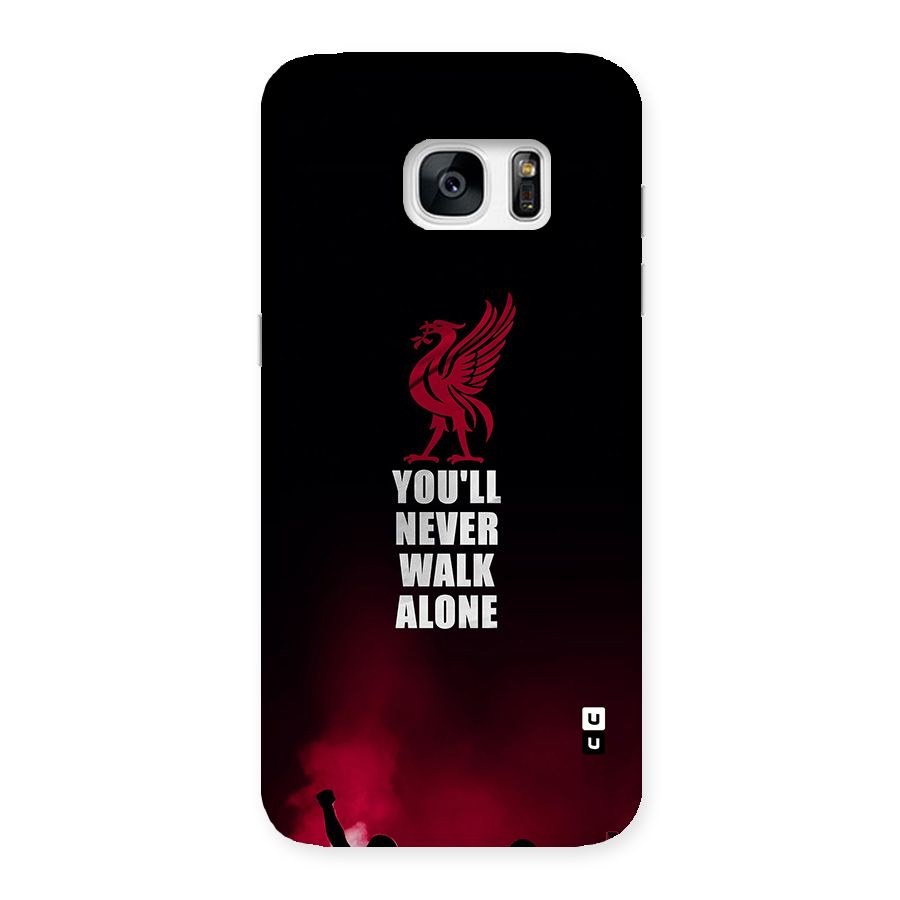Walk Alone Back Case for Galaxy S7 Edge