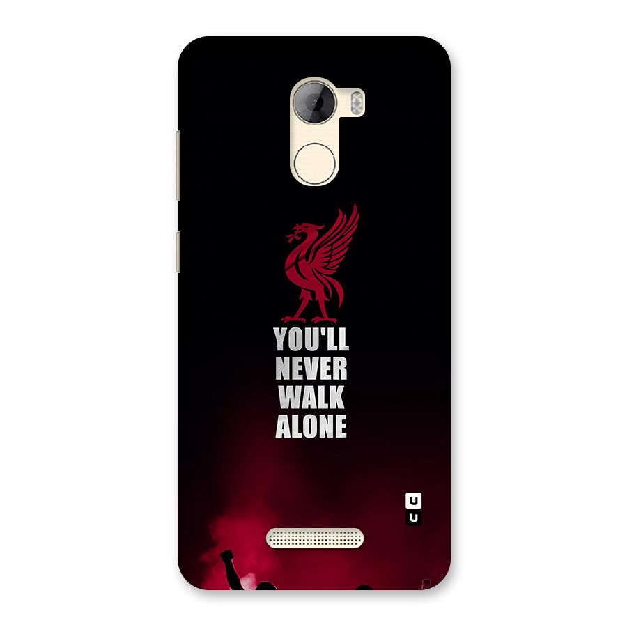 Walk Alone Back Case for Gionee A1 LIte