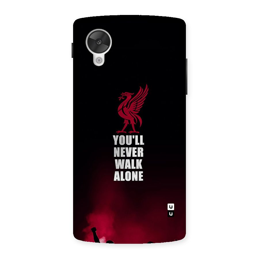 Walk Alone Back Case for Google Nexus 5