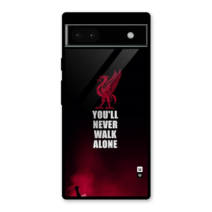 Walk Alone Glass Back Case for Google Pixel 6a