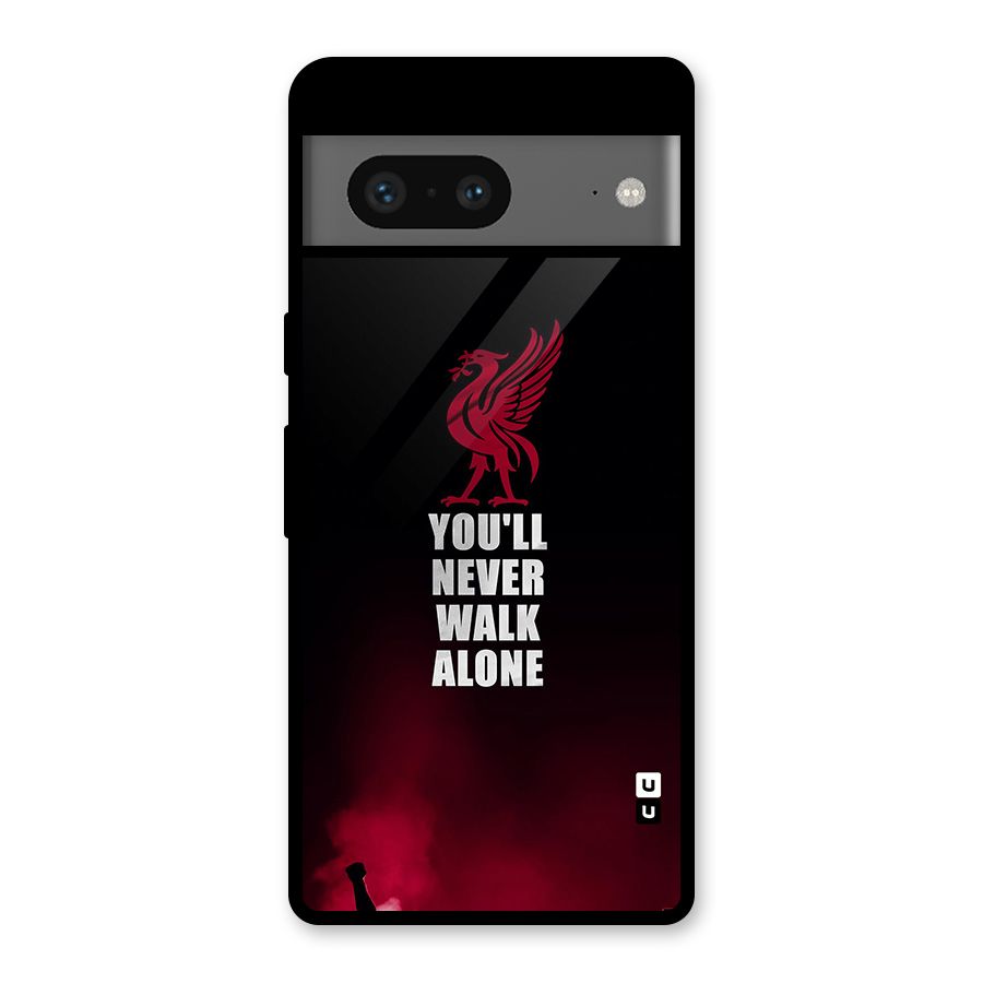 Walk Alone Glass Back Case for Google Pixel 7