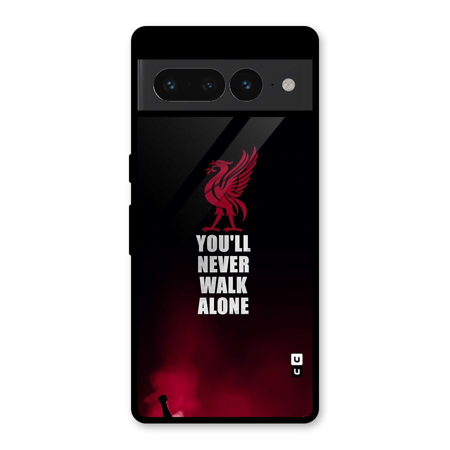 Walk Alone Glass Back Case for Google Pixel 7 Pro