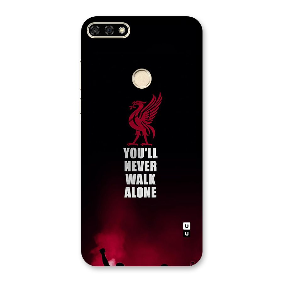 Walk Alone Back Case for Honor 7A