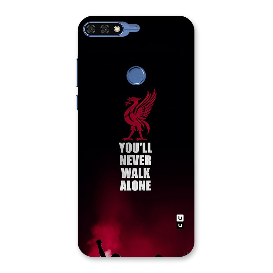 Walk Alone Back Case for Honor 7C