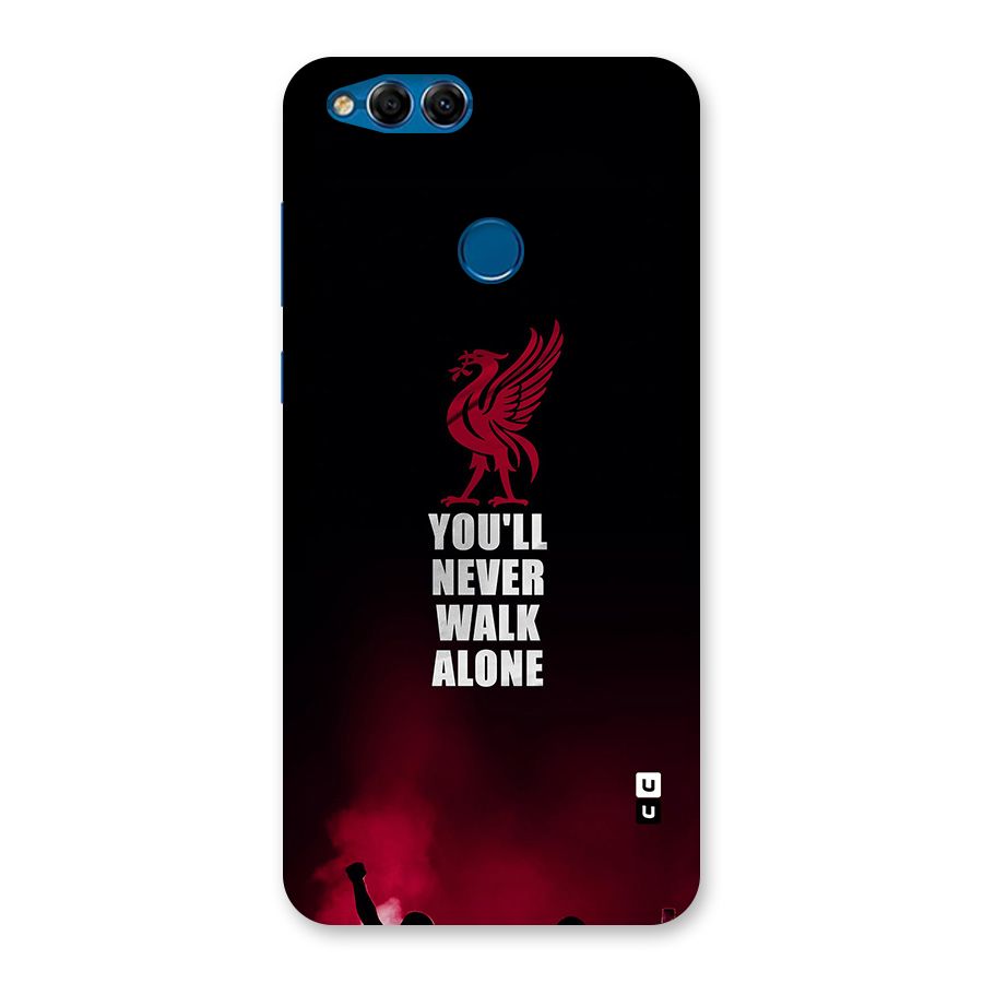 Walk Alone Back Case for Honor 7X