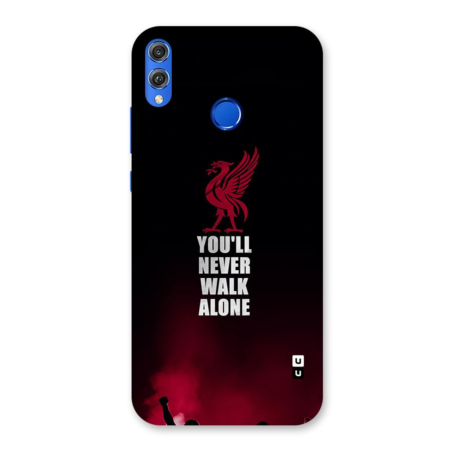 Walk Alone Back Case for Honor 8X