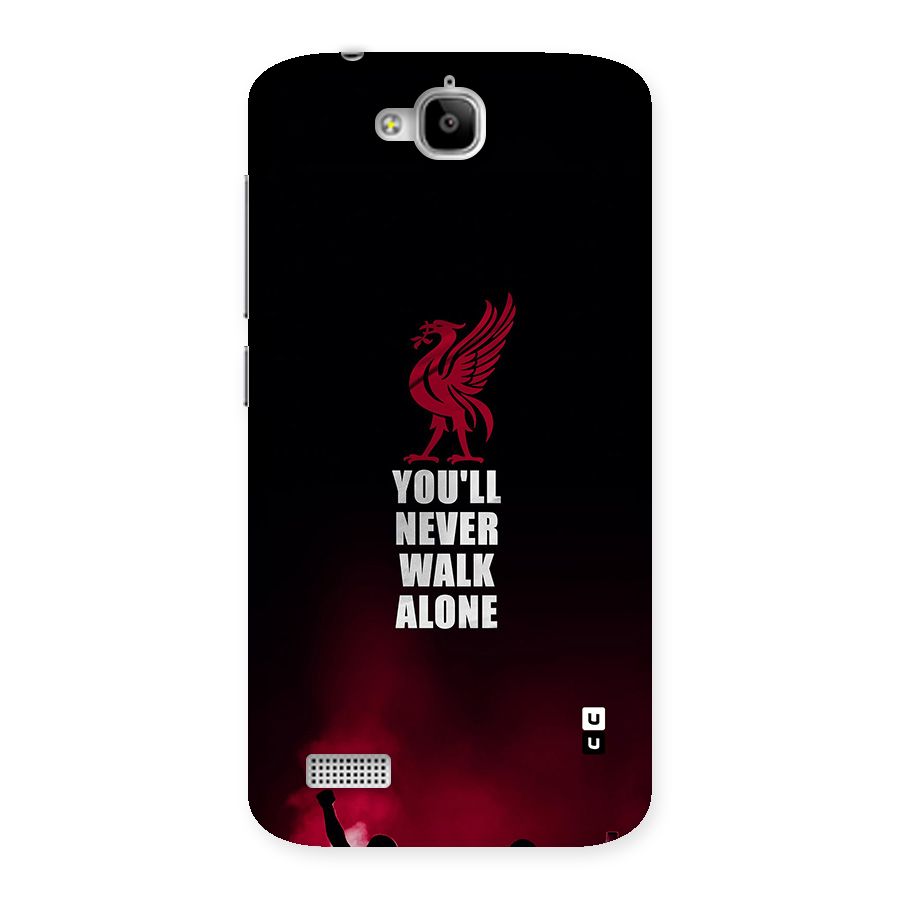 Walk Alone Back Case for Honor Holly