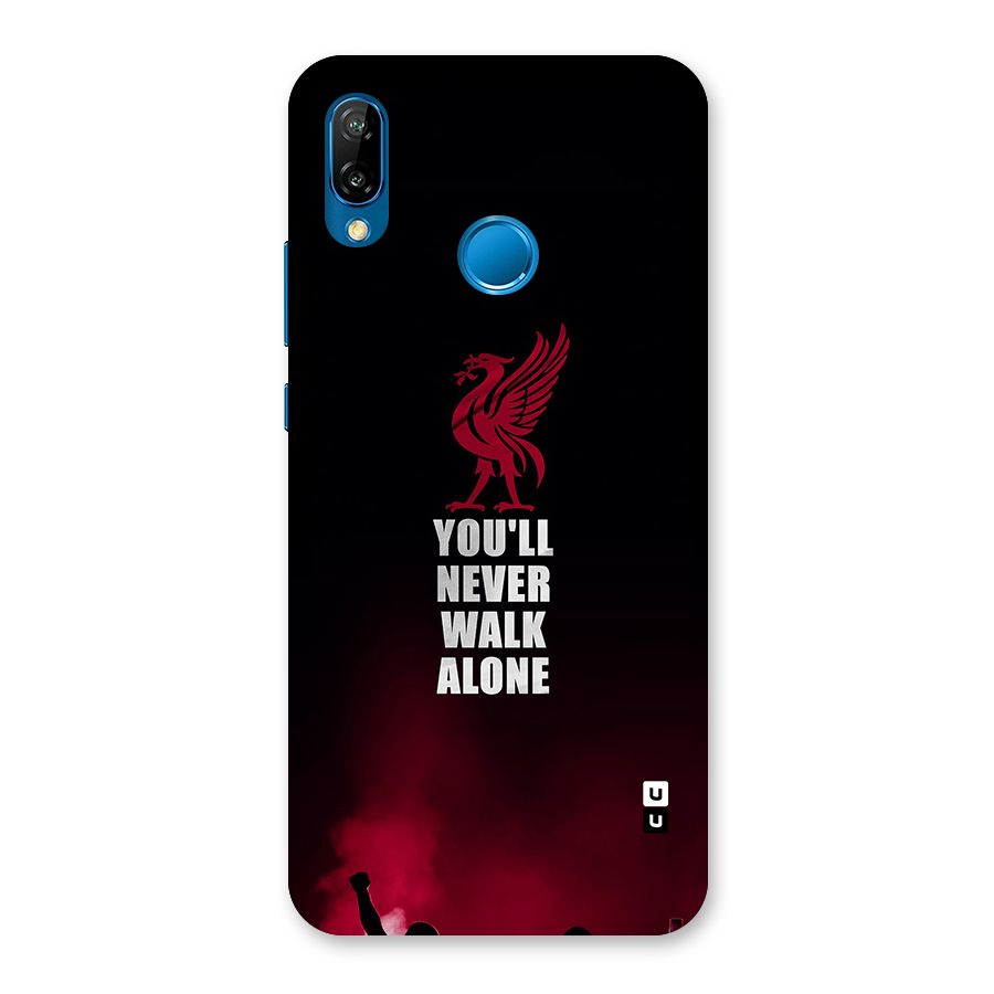 Walk Alone Back Case for Huawei P20 Lite