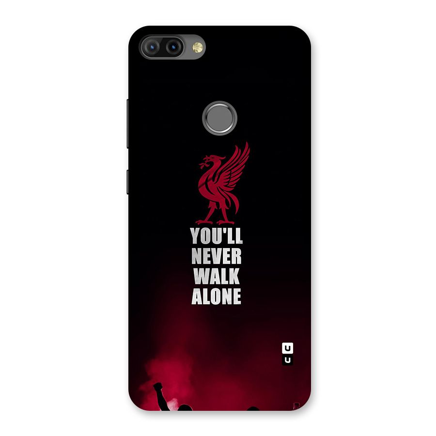Walk Alone Back Case for Infinix Hot 6 Pro