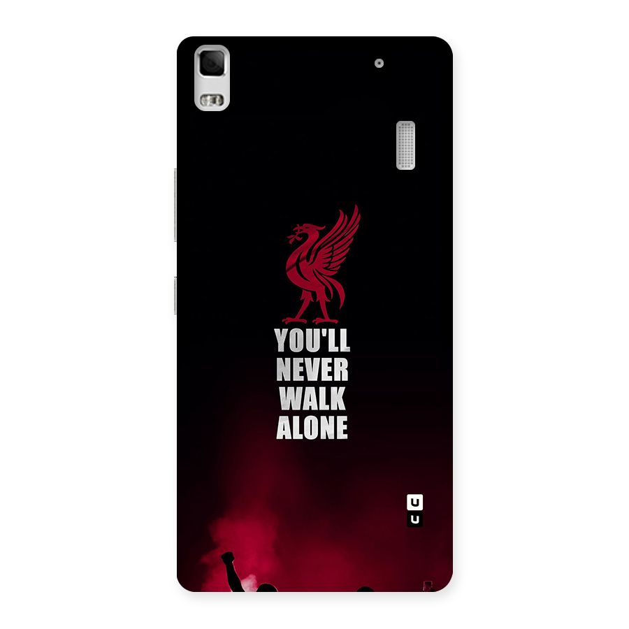 Walk Alone Back Case for Lenovo K3 Note