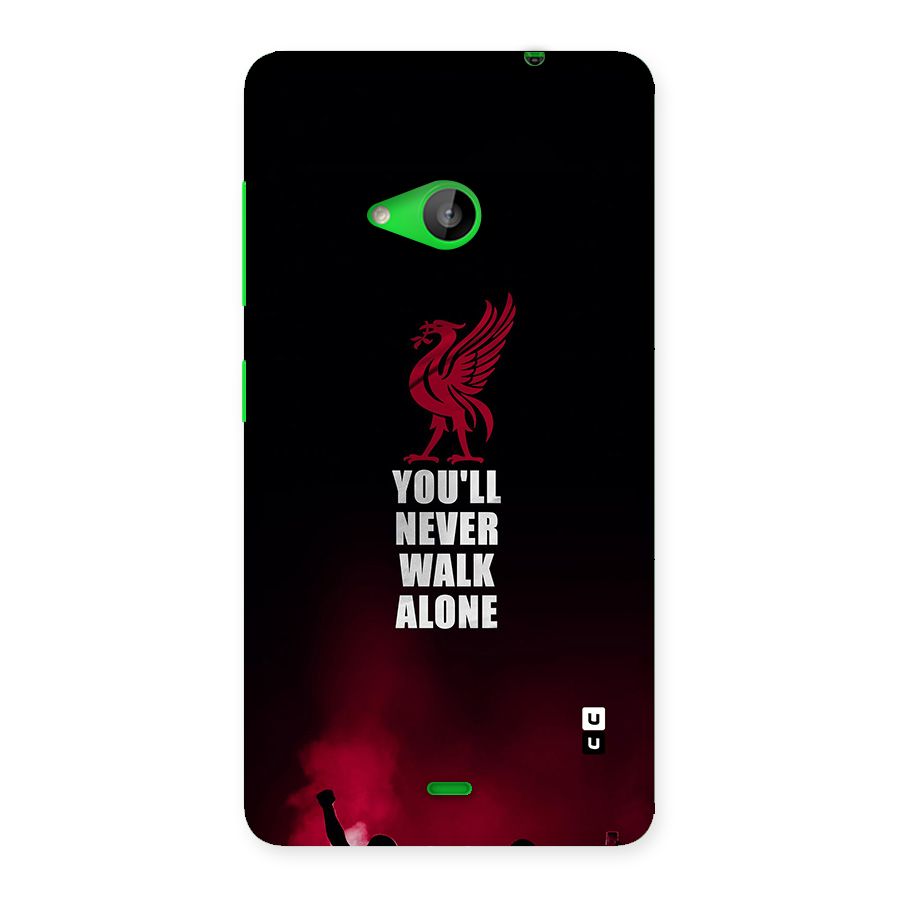 Walk Alone Back Case for Lumia 535