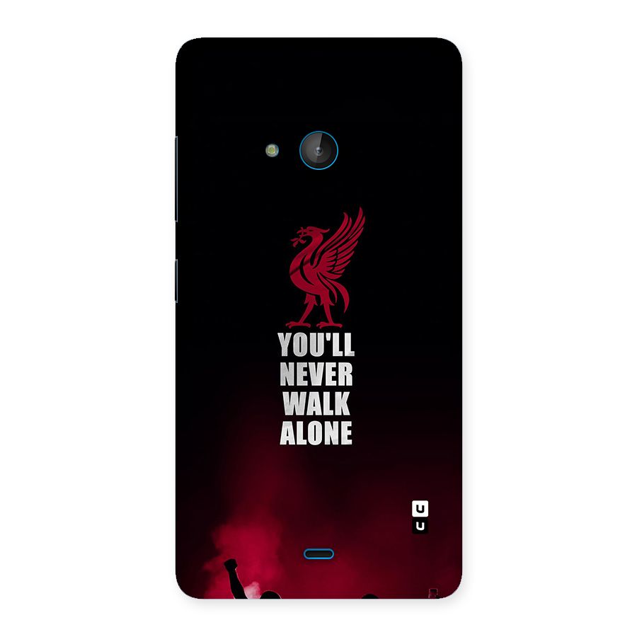 Walk Alone Back Case for Lumia 540