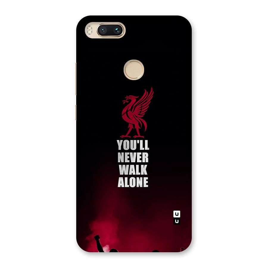 Walk Alone Back Case for Mi A1