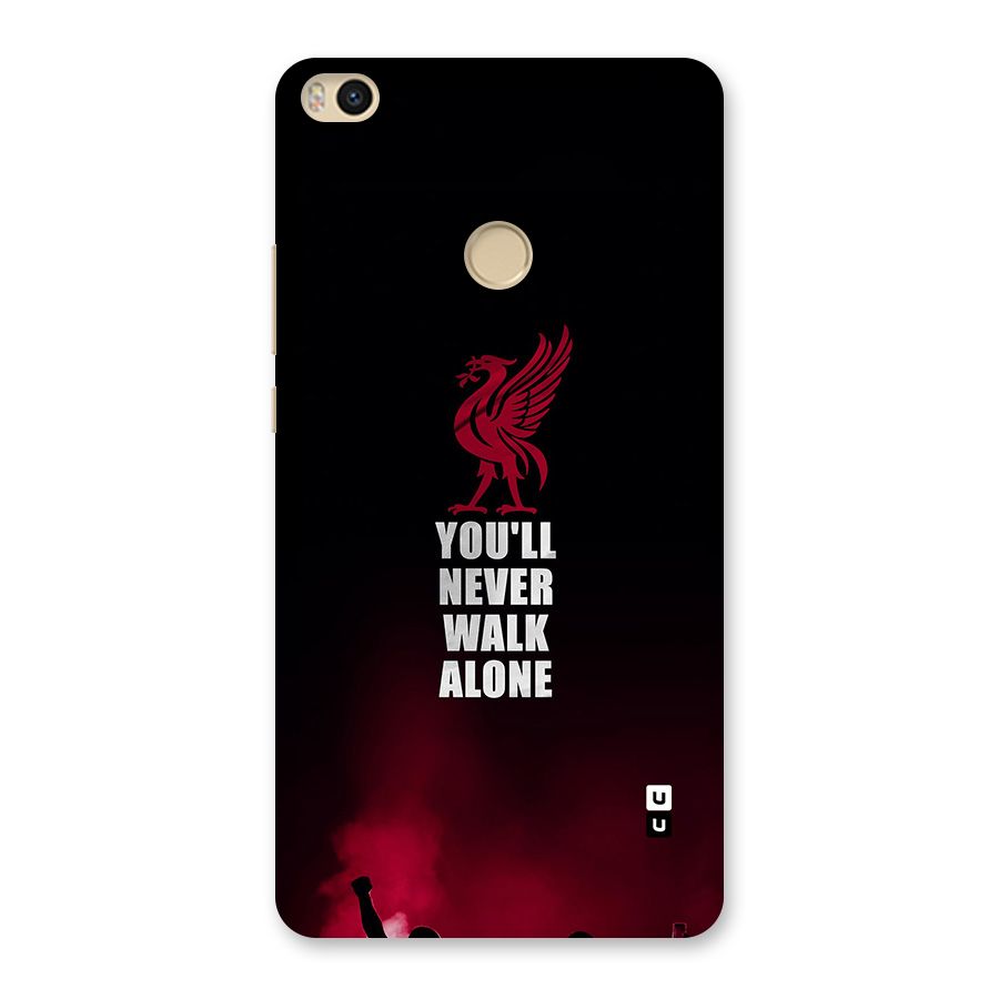 Walk Alone Back Case for Mi Max 2